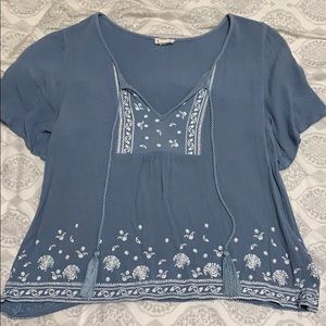 Garage Light Blue Top